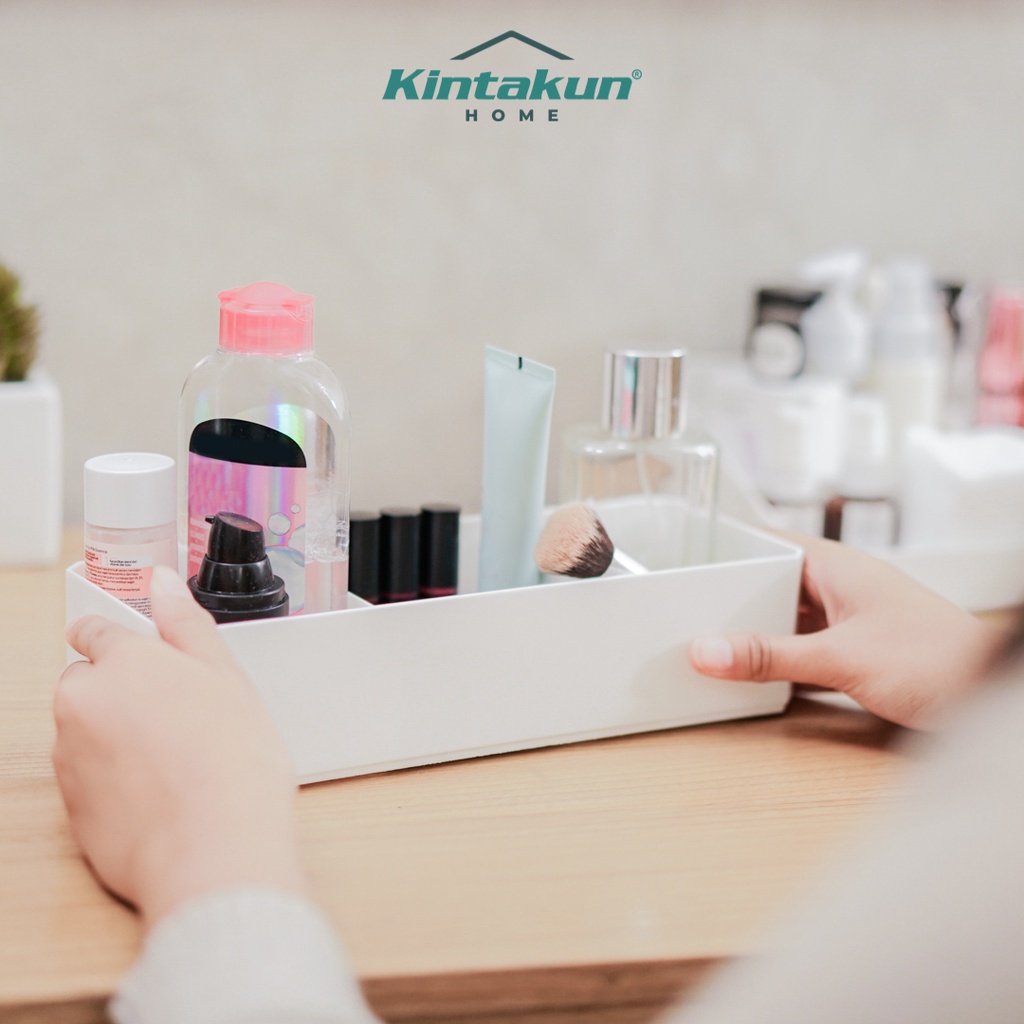 Kintakun Home Rak Kosmetik Dengan Penutup Lana