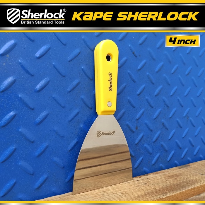 Kape 4&quot; inch Original Sherlock Putty Knife Scraper