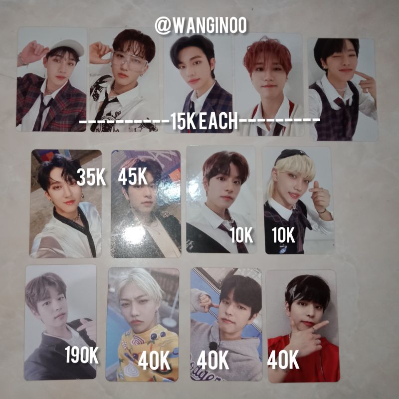 PC Stray Kids No easy Christmas Evel Limited Set Lucky Draw Synnara