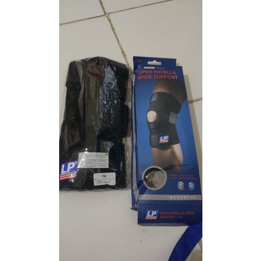 Knee Support Decker Lutut Standard Open Patella LP 758 / LP-758 /LP758