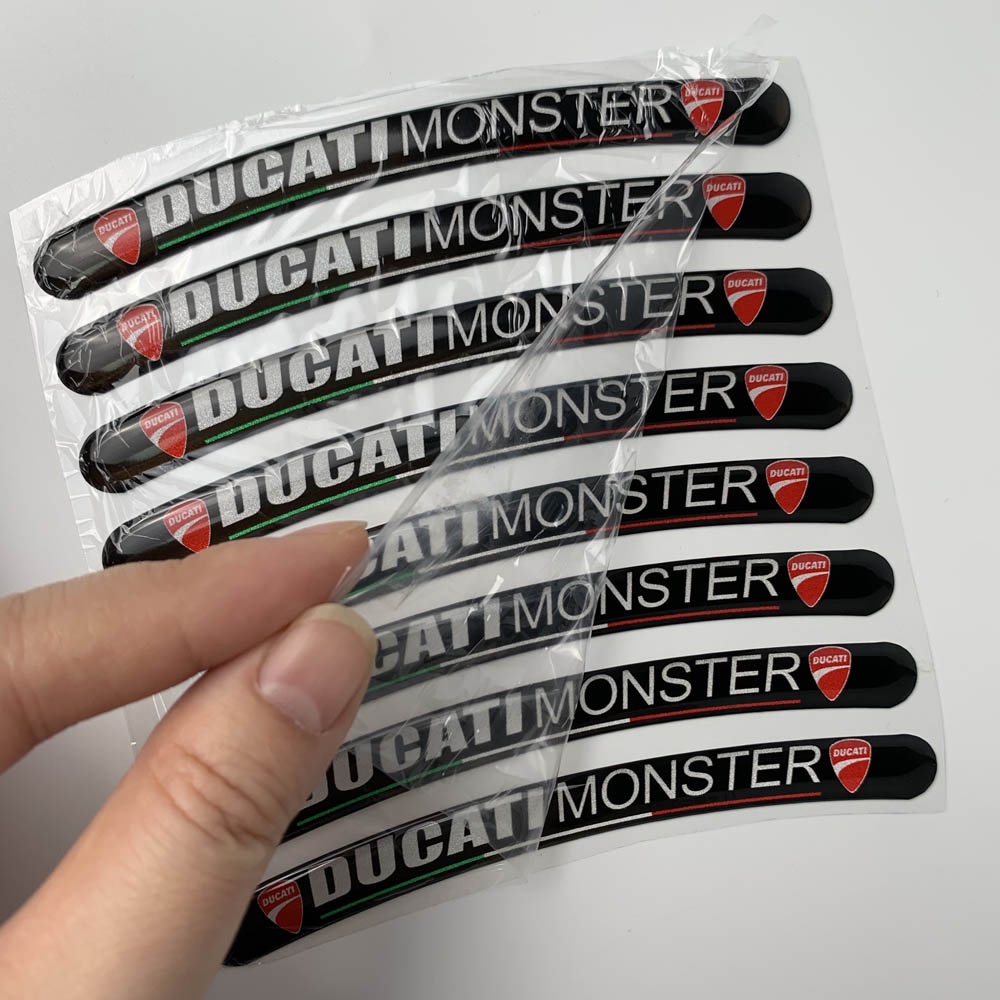 Ducati Stiker Pelindung Tangki Bensin Motor 3M Untuk Ducati 848 EVO 1199 Monster 696 796 795 1100 899 V4