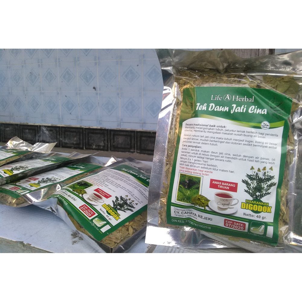 (PROMO 5 PCS) Teh Daun Jati Cina