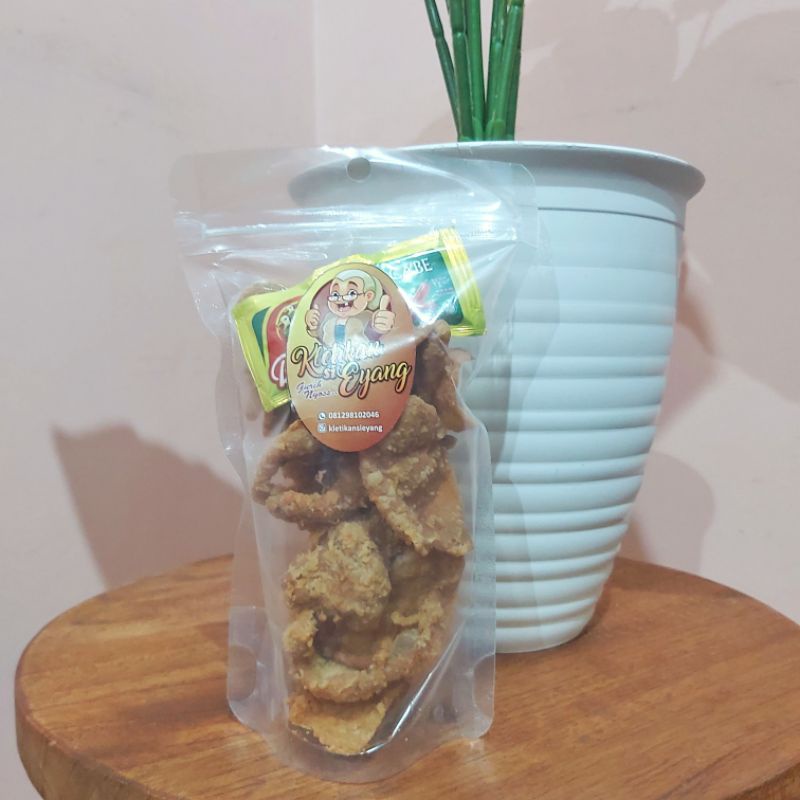 

chicken skin Crispy / kulit ayam krispi