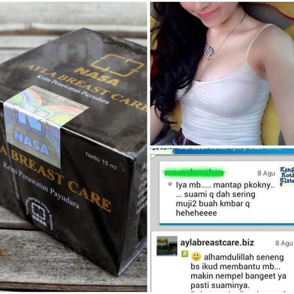 Ayla Breast Care Original Krim Khusus Perawatan Payudara