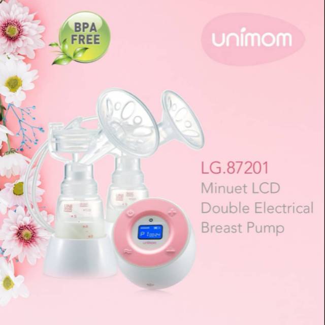 Unimom Minuet LCD Double Electrical Breast Pump - Pompa Asi Elektrik