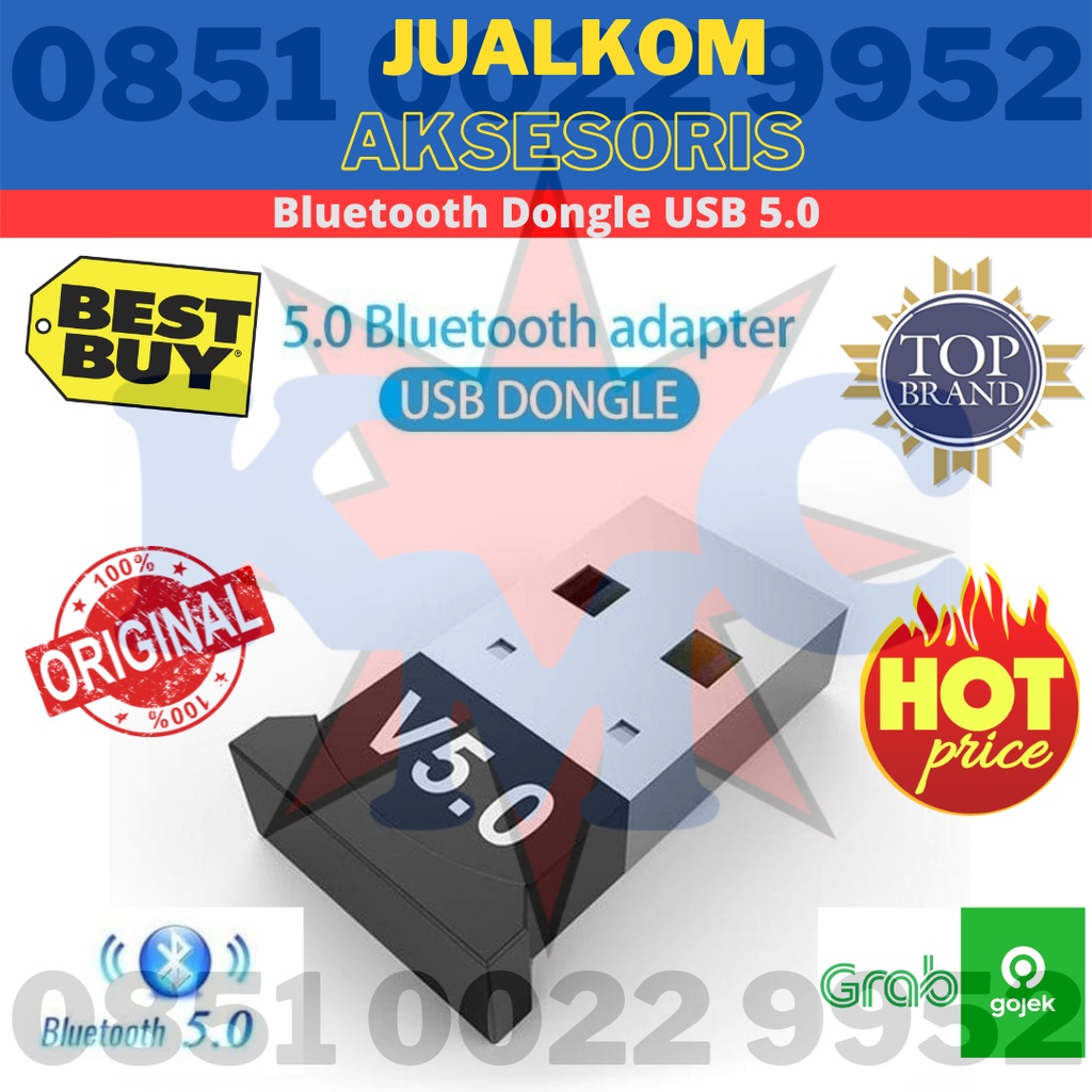 Bluetooth USB Dongle 5.0 / USB Bluetooth Receiver 5.0 / Bluetooth Adapter