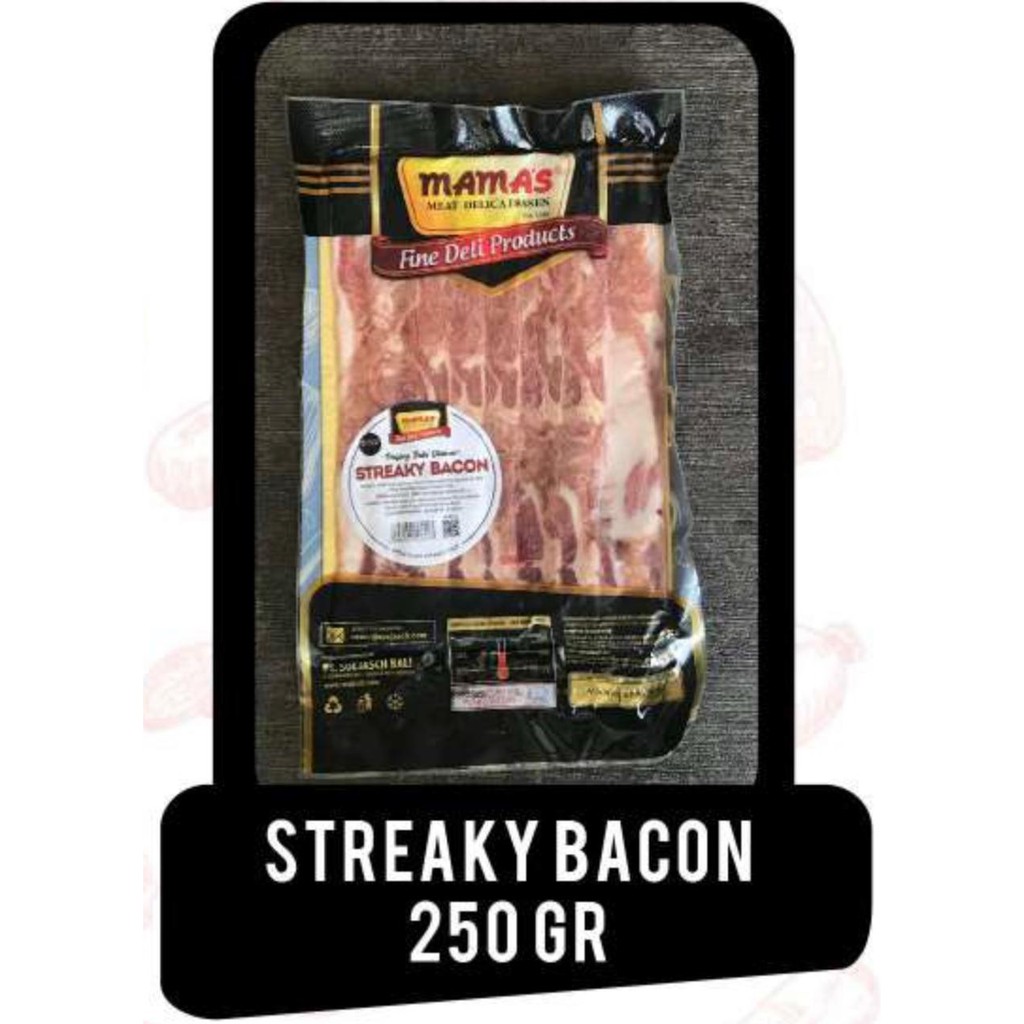 

PORK STREAKY BACON - MAMA'S Streaky Bacon Babi