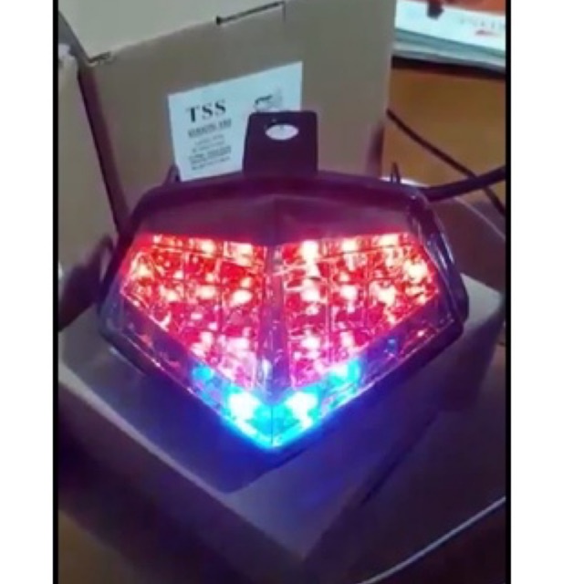 lampu stop led ples sein belakang vixion new