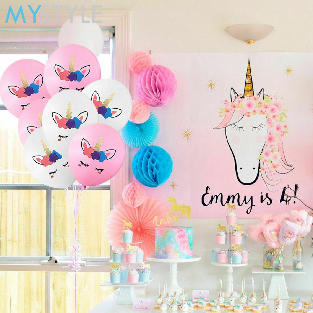 BALON LATEX UNICORN SATUAN BALON LITTLE PONY MURAH HAPPY BIRTHDAY