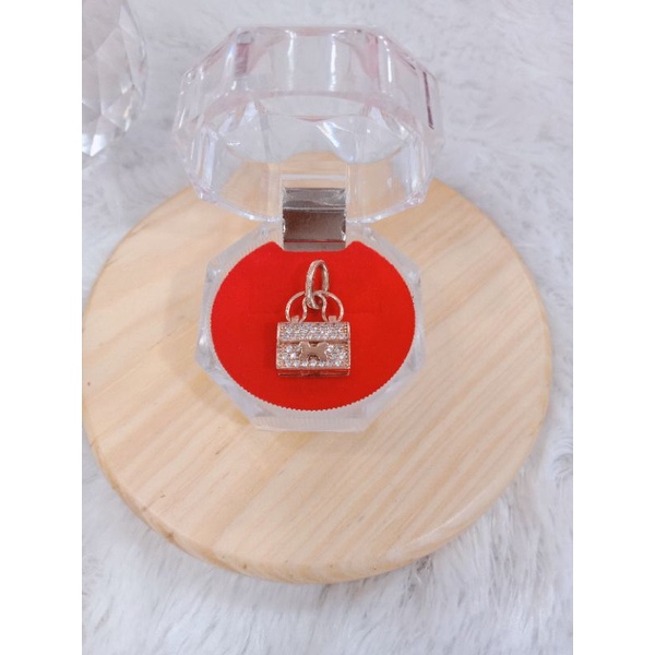 liontin fashion tas mata-mata, emas kadar 375(8k)