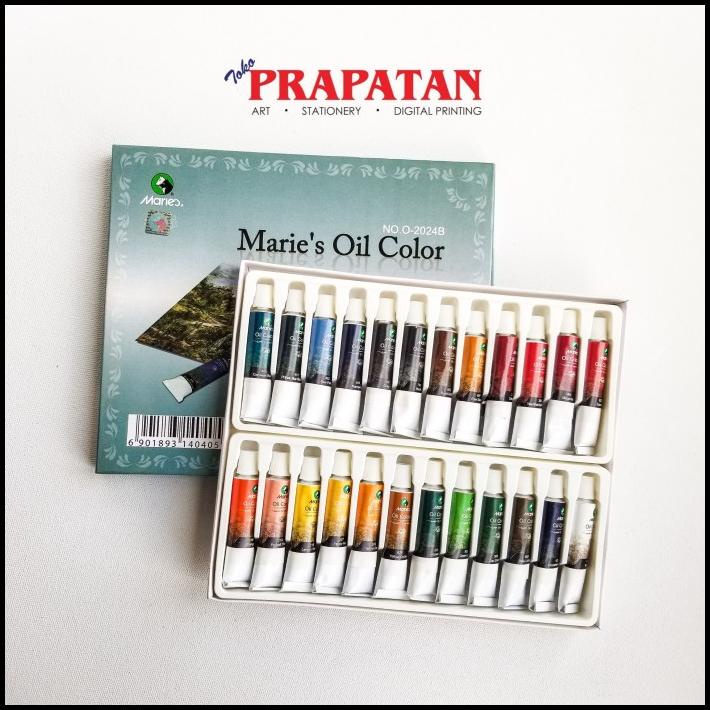 

Maries Oil Colour Set (24X12Ml) / Cat Minyak Maries Set