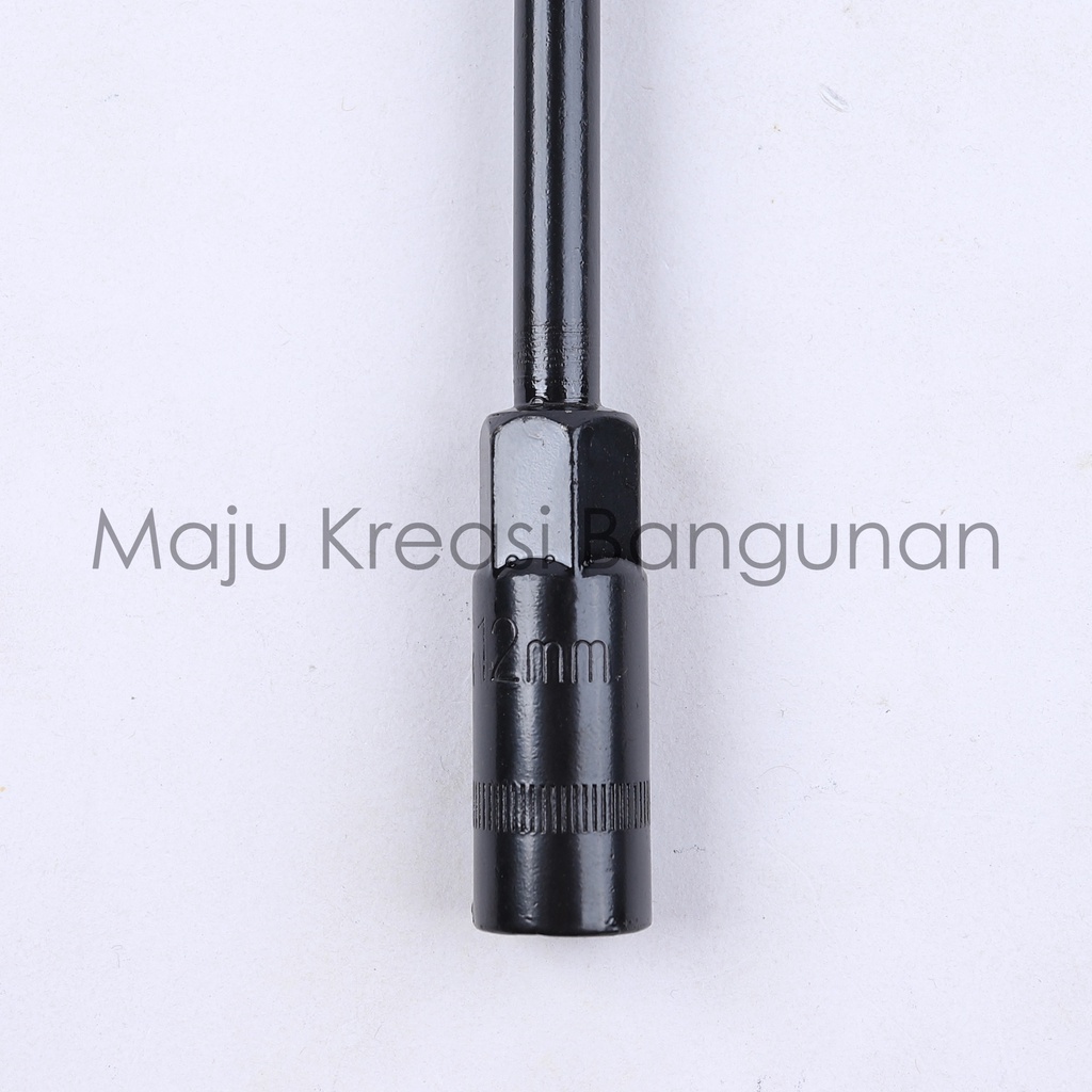 Kunci Sok T VPR 7mm 8mm 9mm 10mm 11mm 12mm 13mm 14mm 7 8 9 10 11 12 13 14 mm T Type Socket Hitam