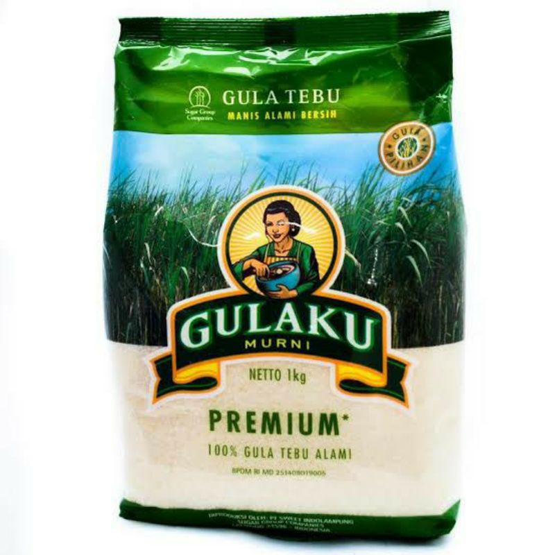 

Gulaku Gula Tebu Premium Hijau (1 Kg)