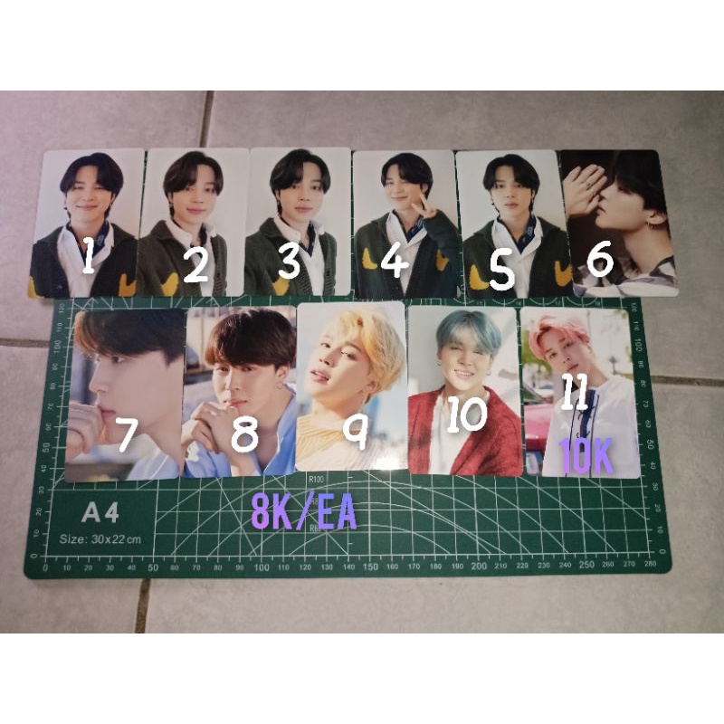 BTS - Dicon BTS Photocard 101 : Custom Book (Sharing) JIMIN V JK