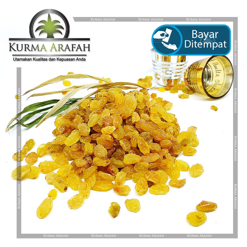 1 Karton Kismis manis Premium - Kismis mutiara 10 kg Asli