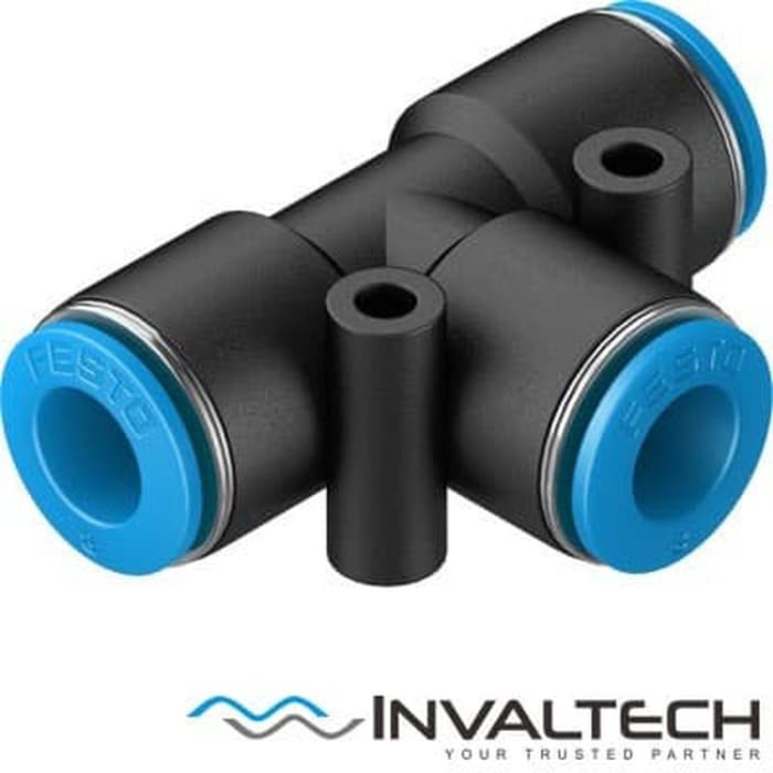 FESTO PUSH IN T-CONNECTOR ( QST FITTING TEE )