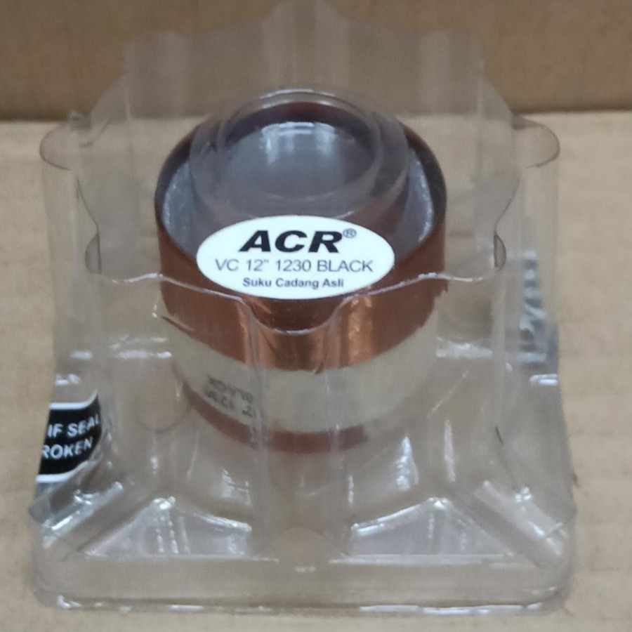 Spul Voice Coil / Spol Speaker 12 inch ACR 1230 Black - ASLI / Spull Canon 1230