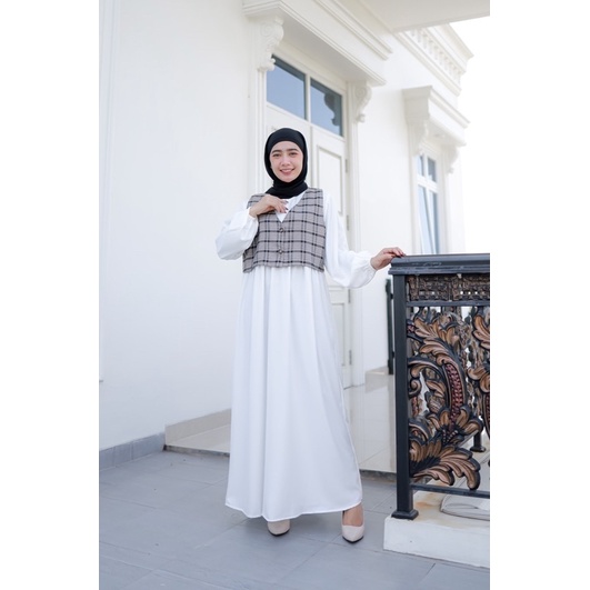NEW AMY MAXI - Dress Vest (bisa lepas pasang) Ld 104 Pjg 132-5