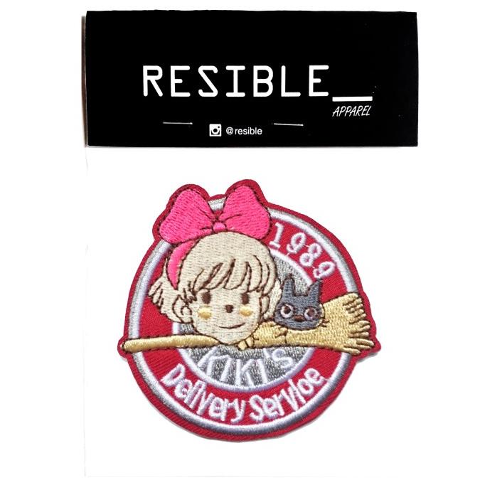 ___] Ghibli Kikis Delivery Service IRON ON patch emblem bordir badge