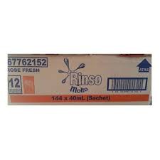 Rinso Cair Molto Sachet 144 X 38 ml / KARTON