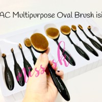 [ isi 10 ] Oval Brush Set 10 in 1