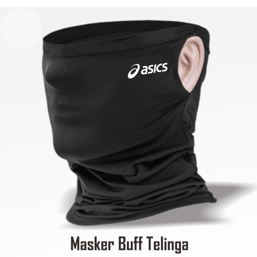 BUFF MASKER MOTOR EARLOOP BAHAN SPANDEX, BAP TREGOS NINJA SPORTY, MASKER WAJAH RB7