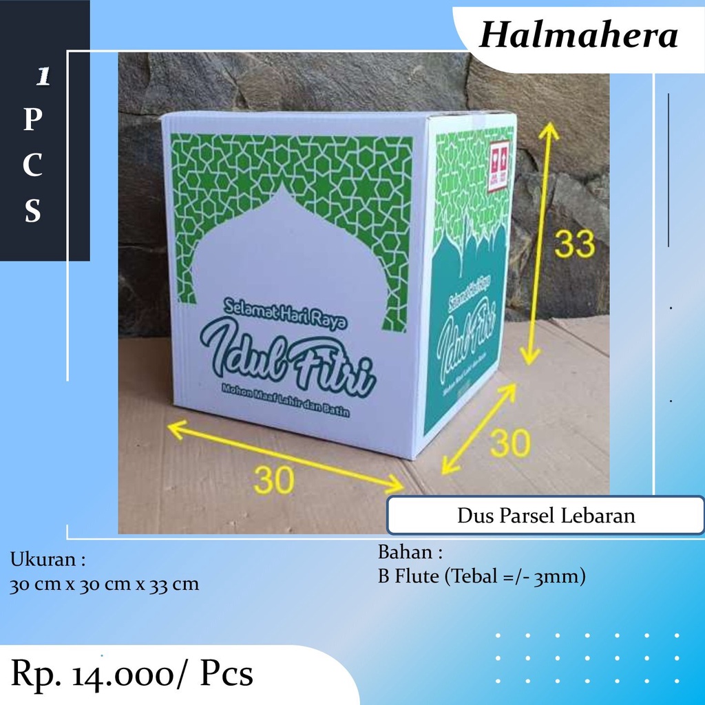 

Dus Parsel Hampers Lebaran Kardus Idul Fitri Box Parcel Kotak Packaging Idul Fitri ukuran 40x25x32 cm HA10