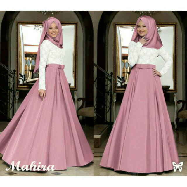 MAHIRA dress / gaun pesta remaja / baju kondangan couple / bridesmaid / lamaran / wisuda