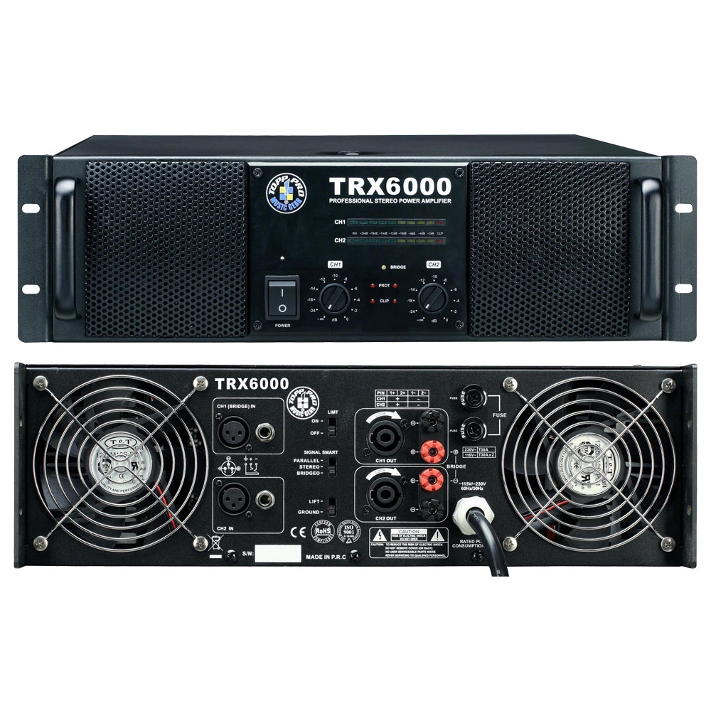 POWER AMP TRX 6000