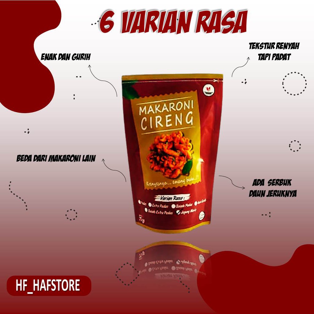 

MAKACI (Makaroni Cireng) emang BEDA