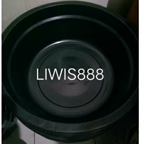 Bak / Baskom / Ember Jumbo 32 Hitam Karet Yasindo Anti Pecah