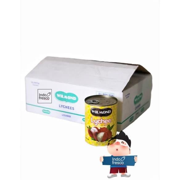 

Wilmond Lychee Canned- Buah Leci Kaleng 1Dus- KHUSUS GOSEND ---Termurah---