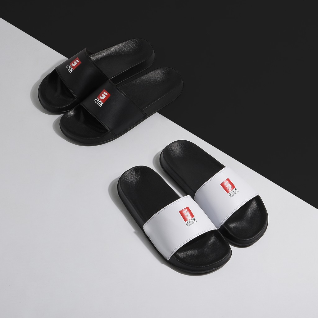 ARCH BLACK |FORIND x Jack| Sandal EVA Ringan Slop Santai Simple Pria/Men Sendal Footwear