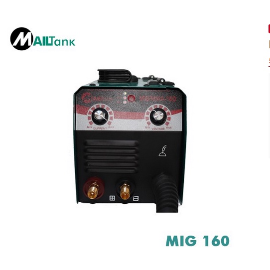 MAILTANK SH196 Mesin Las MIG 160A 3 In 1 Bisa Tanpa Gas