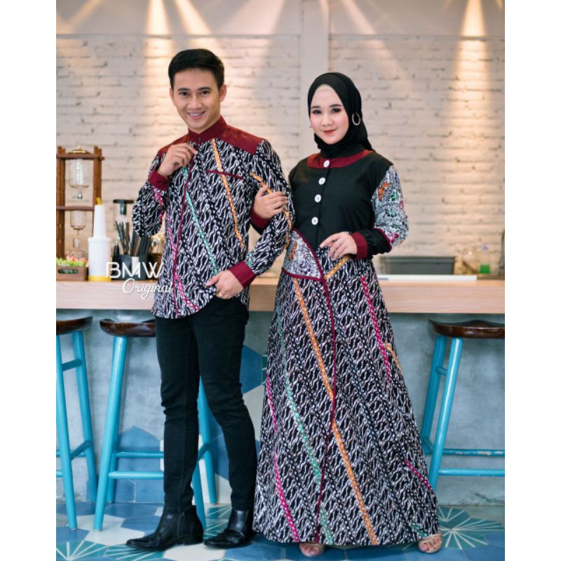 couple batik kombinasi Toyobo