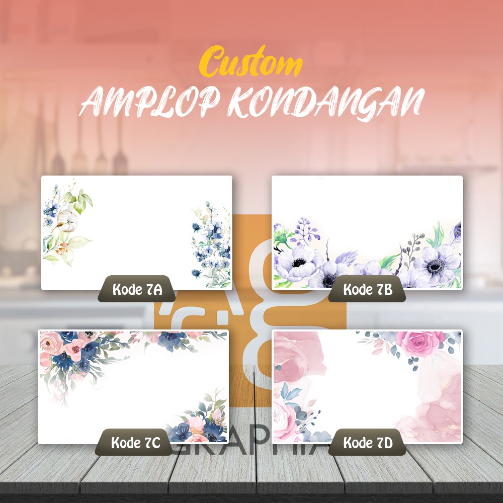 

Amplop Custom Motif Baru [SeriAngka] untuk Kondangan/buwuh/Aqiqah