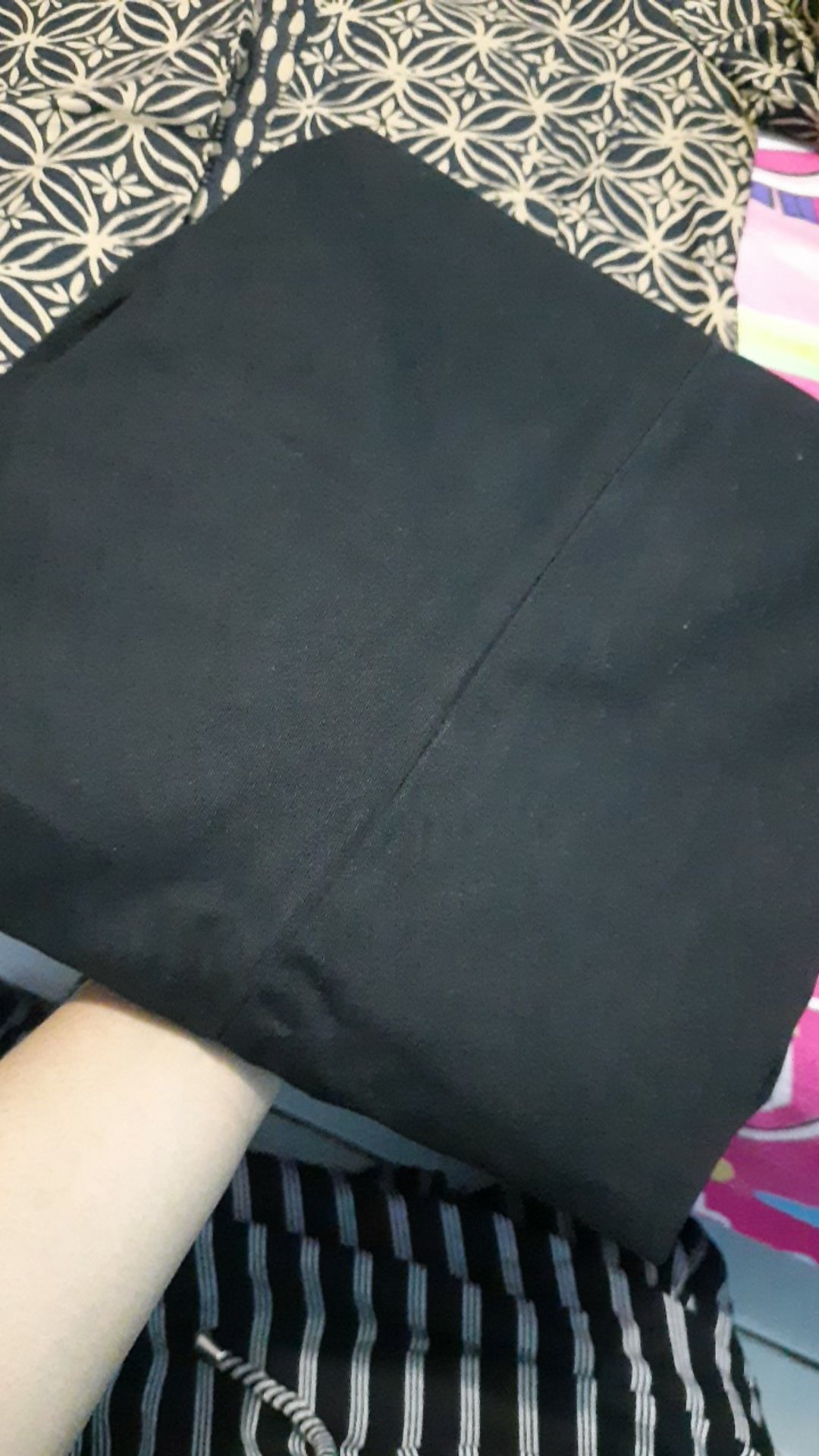 Atasan Blouse Batik Wanita Lengan Panjang Katun Stretch, 242 Ade#