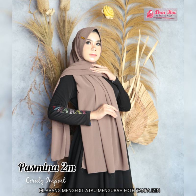 pasmina pet 2m ori doa ibu