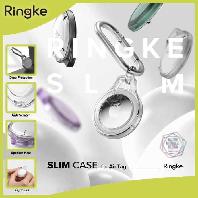 BISA COD Ringke AirTag Slim Softcase Anti Crack Tough Armor Tipis Casing/SMARTBAND MURAH/SMARTBAND M