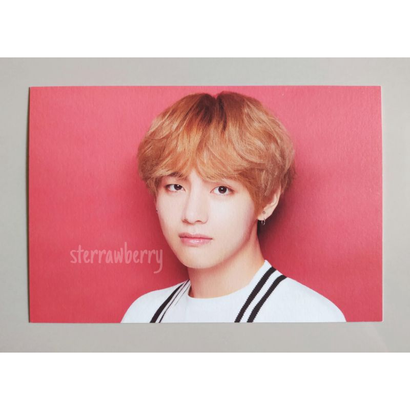 BTS V / TAEHYUNG SHIBUYA 109 XMAS POSTCARD