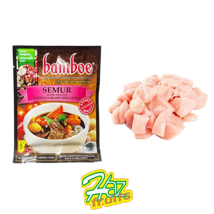

Bamboe Semur Ayam Cube 500 Gram