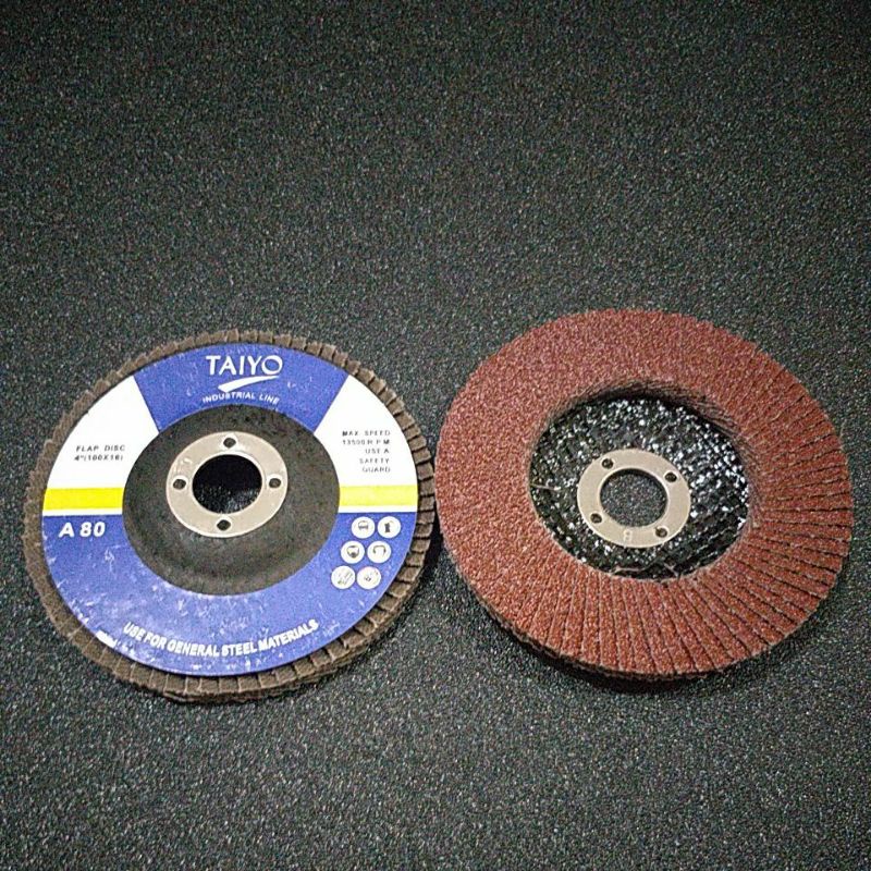TAIYO AMPLAS SUSUN GRIT # A80 FLAP DISK