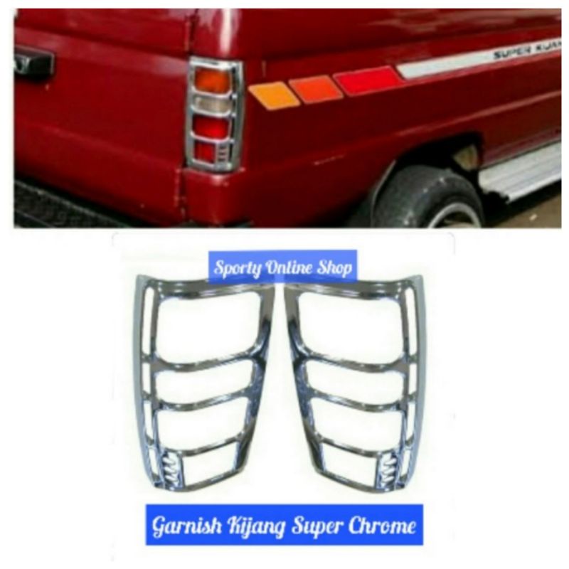 Garnish Kijang Super Warna Crome