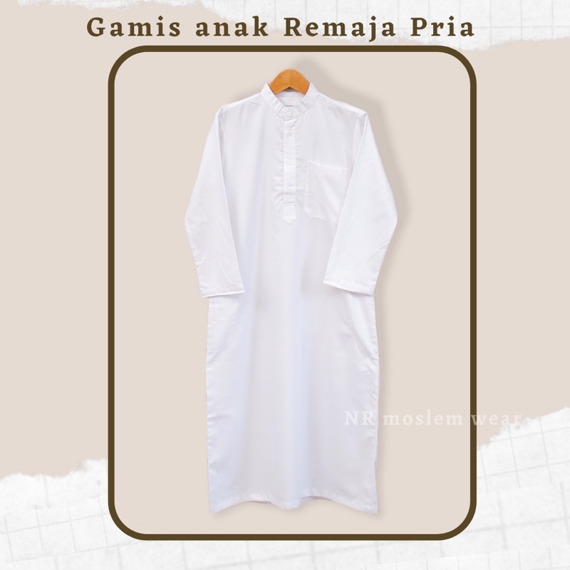 JUBAH ANAK LAKI-LAKI , GAMIS PRIA REMAJA , BAJU KOKO JUBAH SD-SMP-SMA ( TYB 03 )