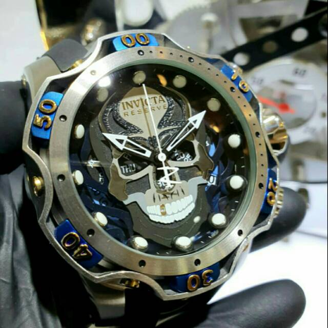 Jam tangan pria INVICTA VENOM RUBBER GRADE PREMIUM AAA+