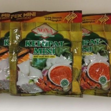 

Nona Ketupat Mini nasi instantMini Satay Rice Cake