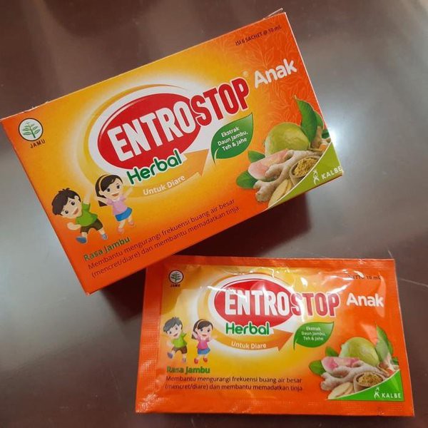 entrostop cair anak per sachet