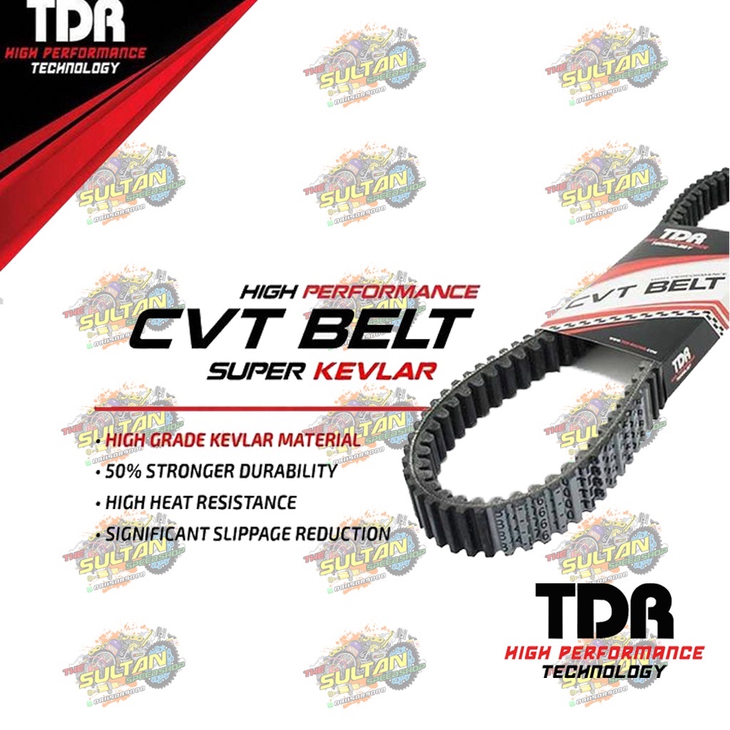 VANBELT CVT SUPER KEVLAR SCOOPY FI SCOOPY FI 2018 VARIO 150 PCX 150 ADV 150 PCX 160 ADV 160 MIO MIO J MIO M3 XEON AEROX NMAX NEW TDR