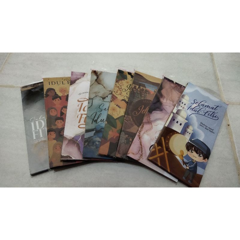 

Amplop Lebaran Panjang Uang Tanpa dilipat 1 Pack 5 PCS