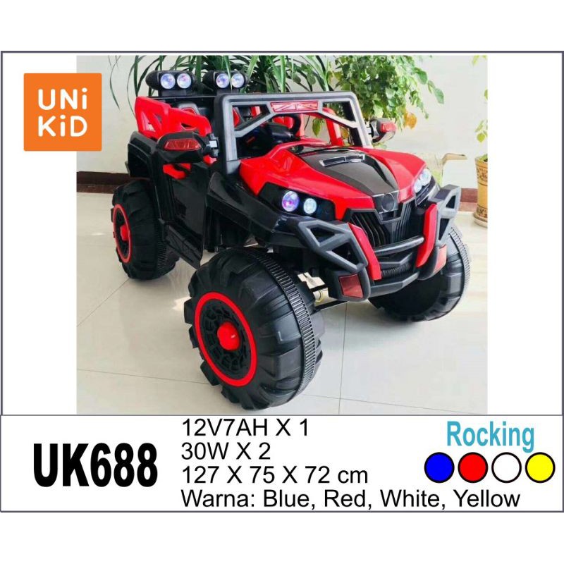 Mobil Aki Anak Jeep UNIKID UK 688